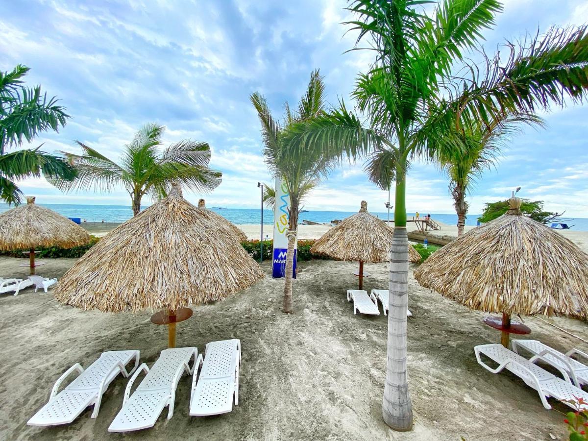 Apartamento Encantador Samaria Club De Playa, 3 Alcobas 6 Personas Playa Privada Santa Marta  Exterior foto